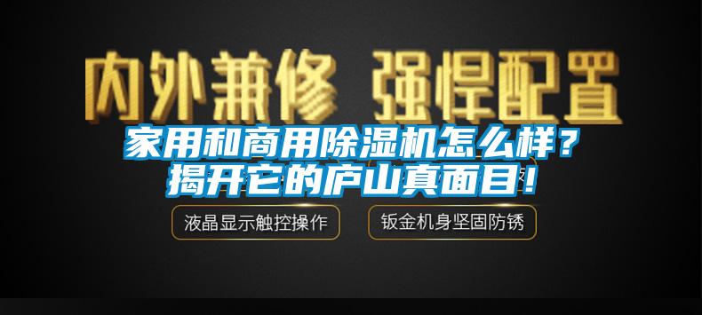 家用和商用除濕機(jī)怎么樣？揭開它的廬山真面目！