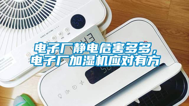 電子廠靜電危害多多，電子廠加濕機應(yīng)對有方