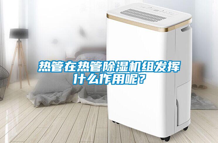 熱管在熱管除濕機(jī)組發(fā)揮什么作用呢？