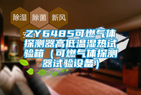 ZY6485可燃?xì)怏w探測器高低溫濕熱試驗箱（可燃?xì)怏w探測器試驗設(shè)備）