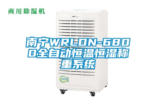 南寧WRLDN-6800全自動(dòng)恒溫恒濕稱重系統(tǒng)