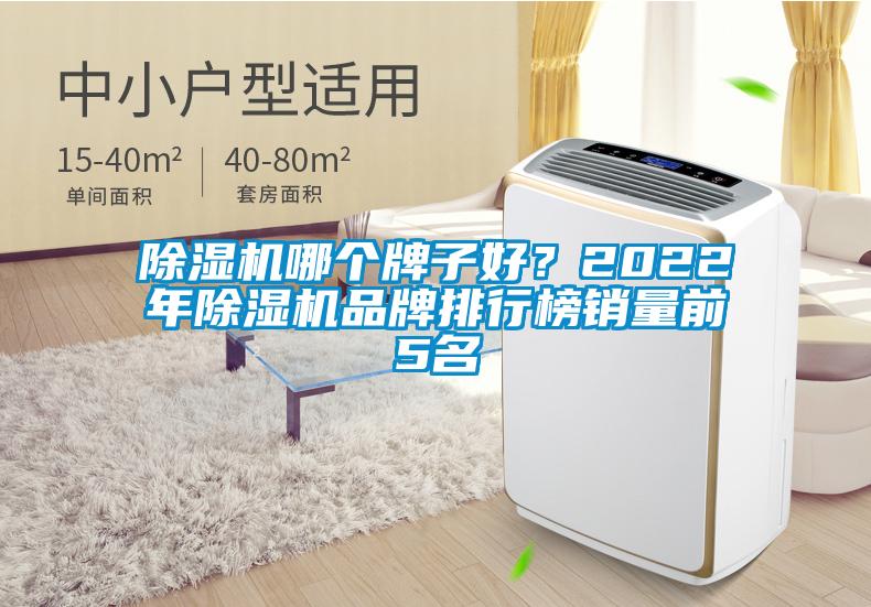 除濕機哪個牌子好？2022年除濕機品牌排行榜銷量前5名