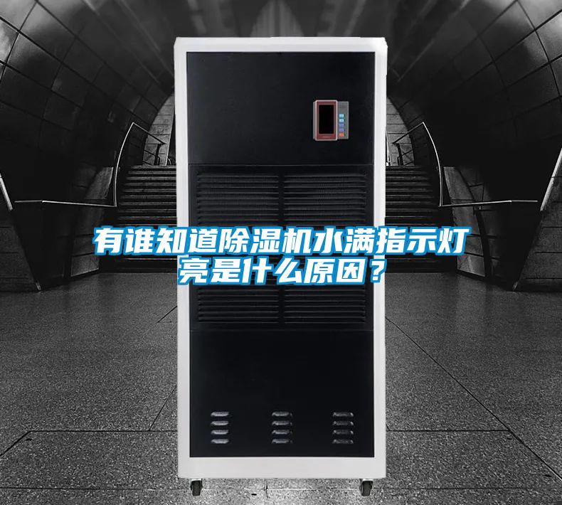 有誰知道除濕機水滿指示燈亮是什么原因？