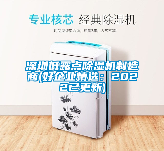 深圳低露點除濕機制造商(好企業(yè)精選：2022已更新)