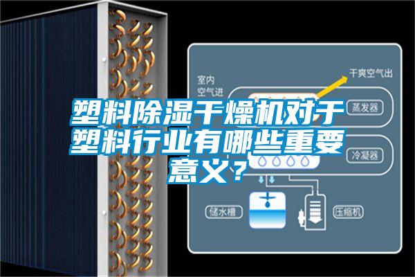 塑料除濕干燥機(jī)對(duì)于塑料行業(yè)有哪些重要意義？