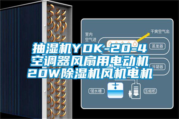 抽濕機YDK-20-4空調(diào)器風扇用電動機20W除濕機風機電機