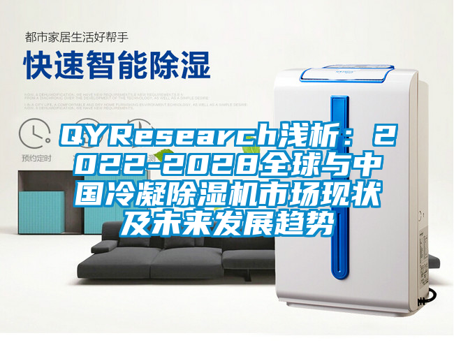 QYResearch淺析：2022-2028全球與中國冷凝除濕機市場現狀及未來發(fā)展趨勢